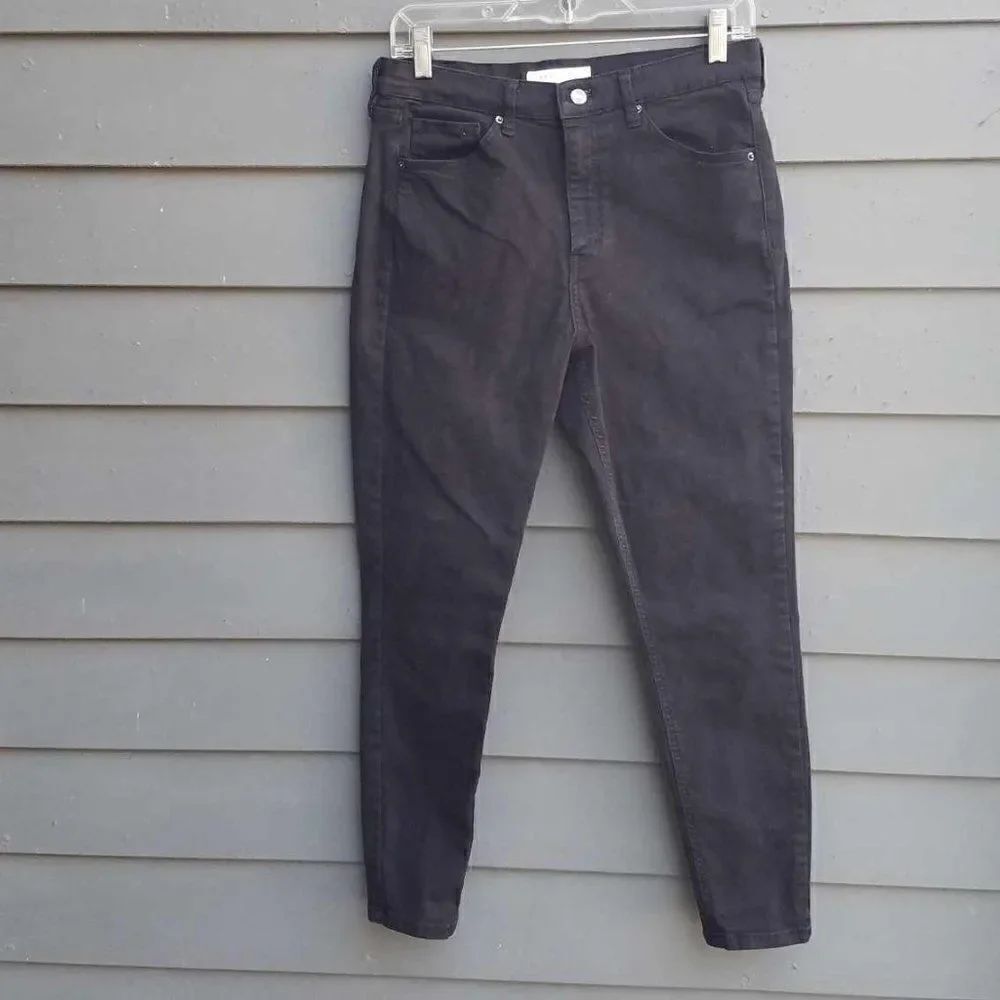 Topshop Black Jamie Jeans Tag says W 31 x L 30